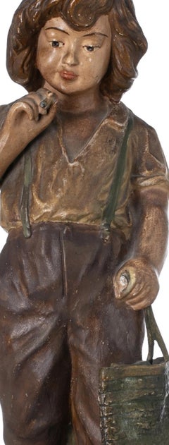 Scultura - Ragazzo che fuma - XIX secolo
