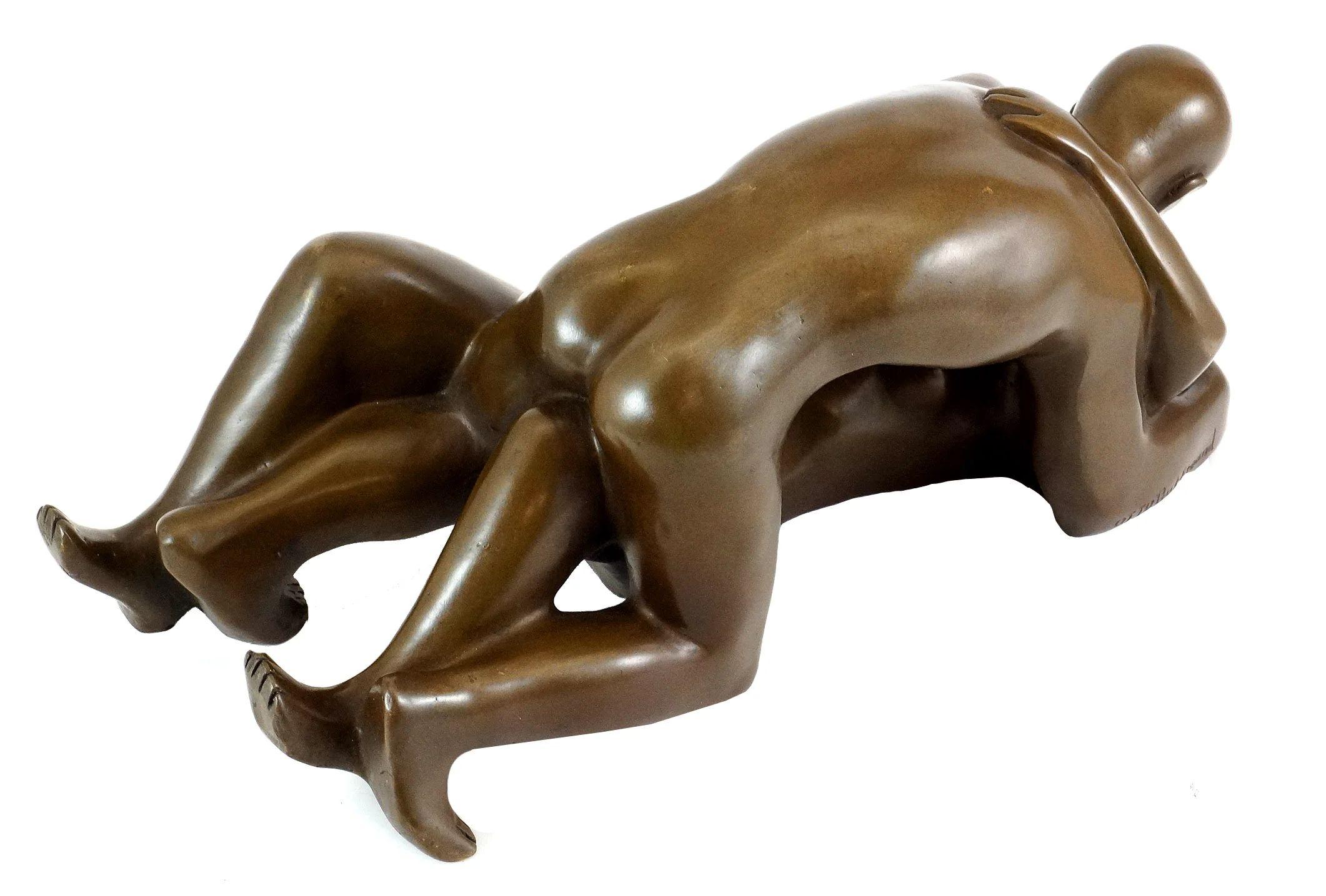 Escultura Escultura Artística de Bronce, Estilo Erótico Francés en venta