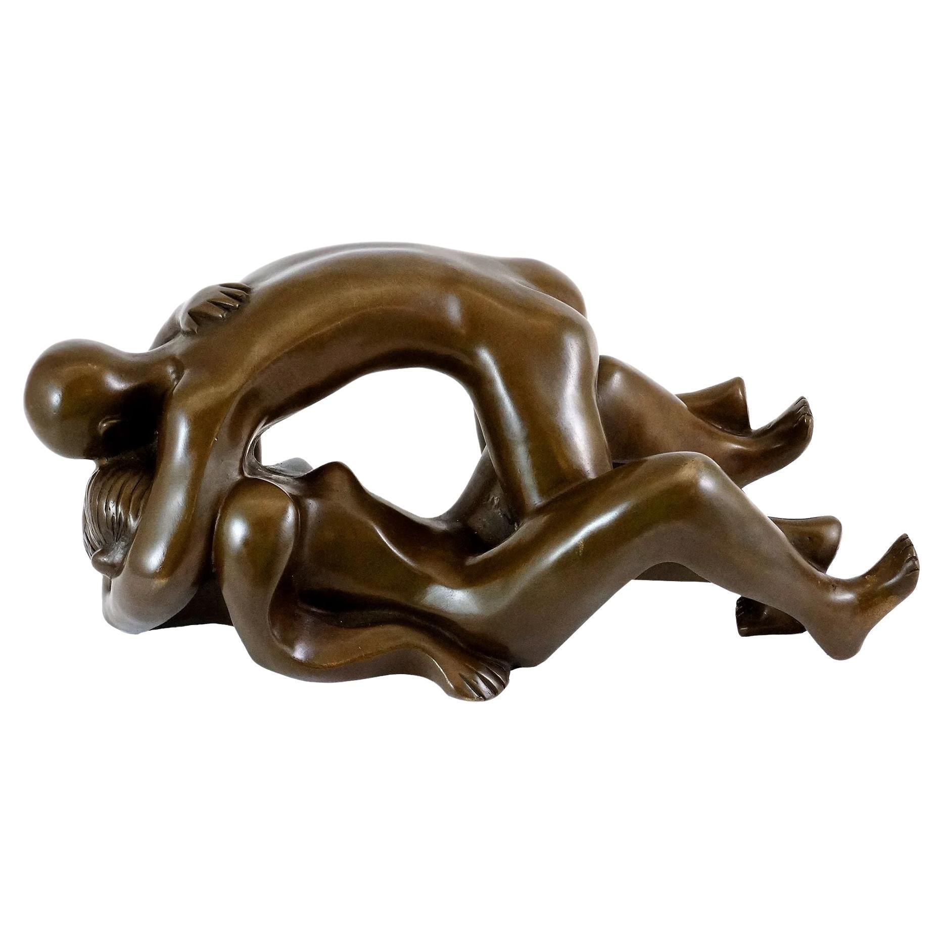 Scultura Scultura d'arte in bronzo, stile erotico