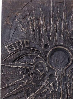 Sculpture - Bronze Plaque 5th National Foundry Congress 1978 - Mário Silva