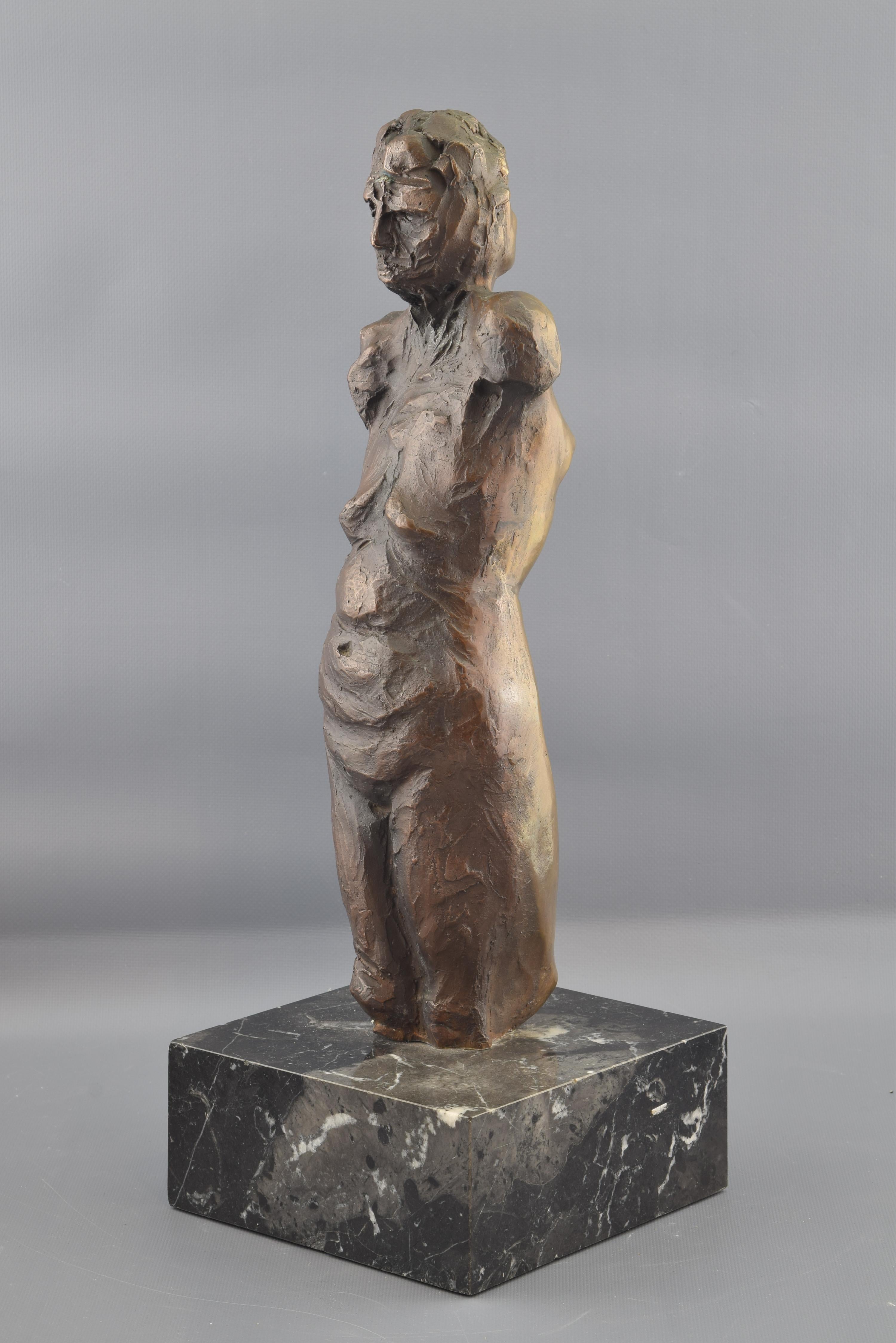 20th Century Sculpture, Bronze, Signed and Numbered, VEIGA, Fernando 'Madrid, 1943' For Sale