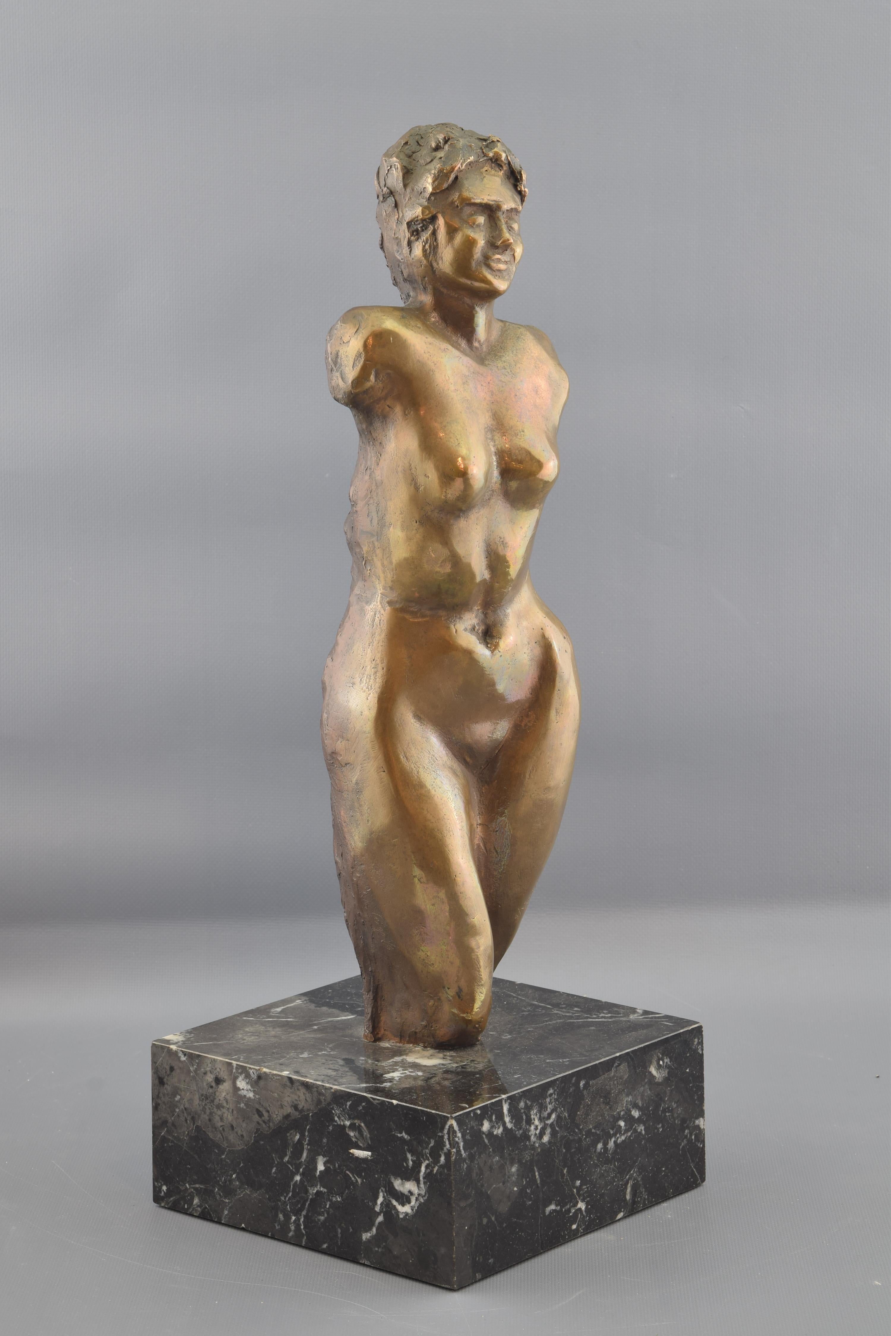 Sculpture, Bronze, Signed and Numbered, VEIGA, Fernando 'Madrid, 1943' For Sale 1