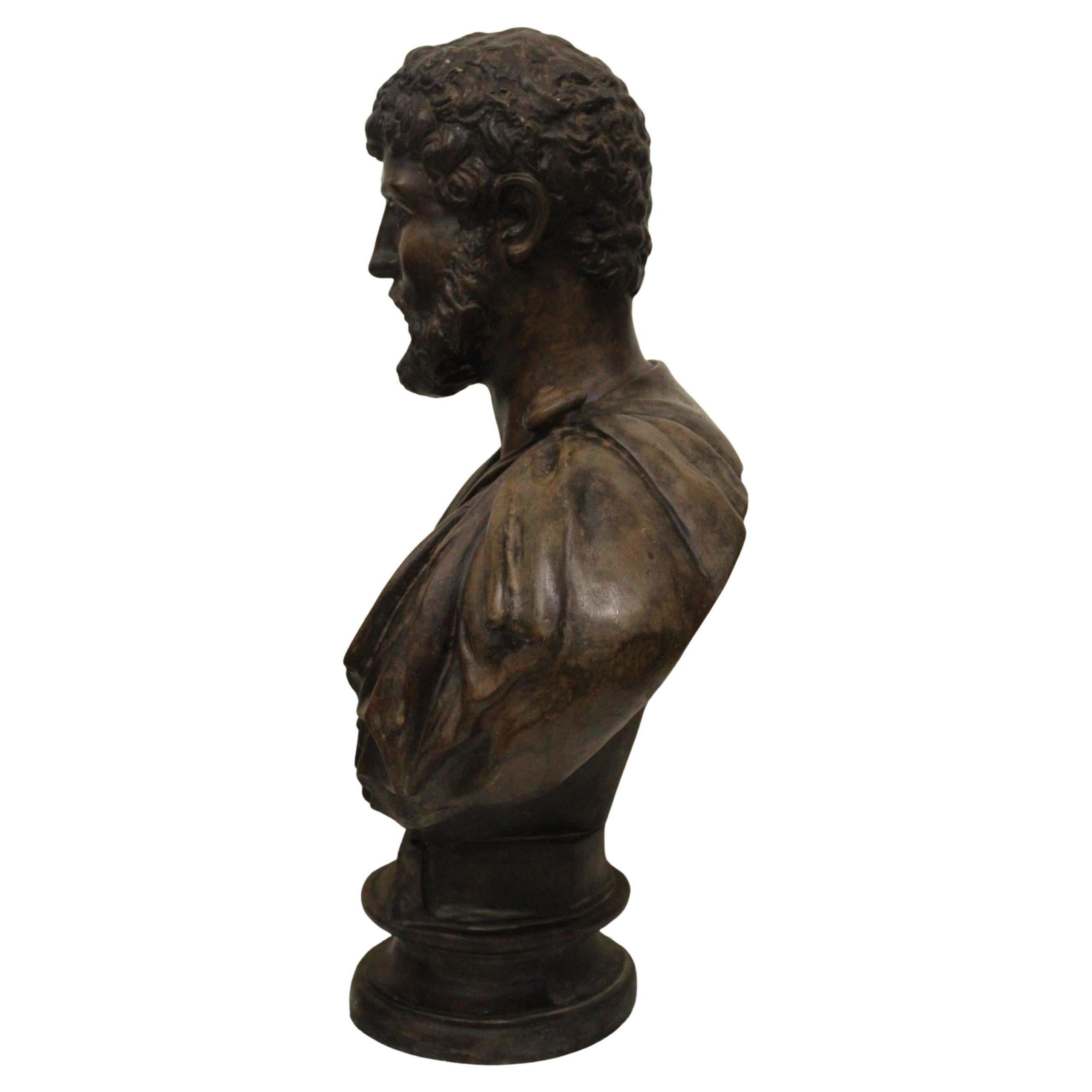 Scultura, Busto di Adriano in vendita 2