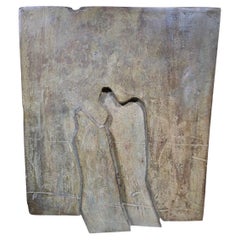 "Sculpture by Agustín Ibarrola Goicoechea (Basauri, Biscay, 1930)"