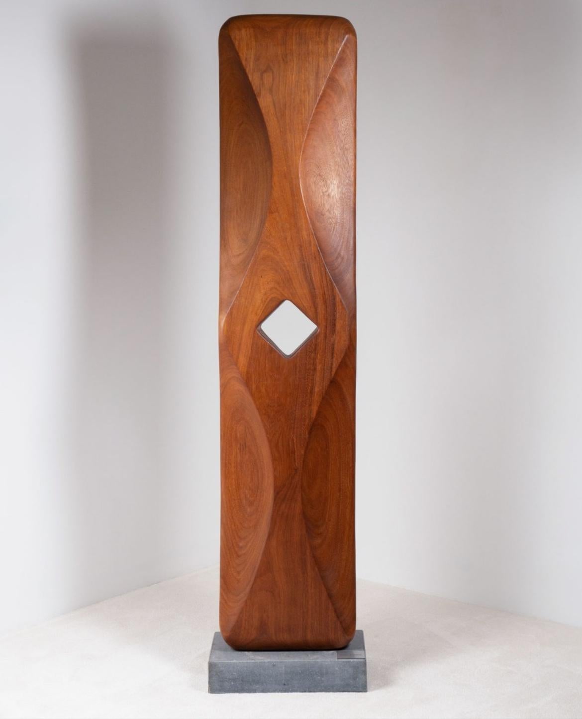 Scultura di BEGGA D'HAESE del 1970
Wood Wood esotico