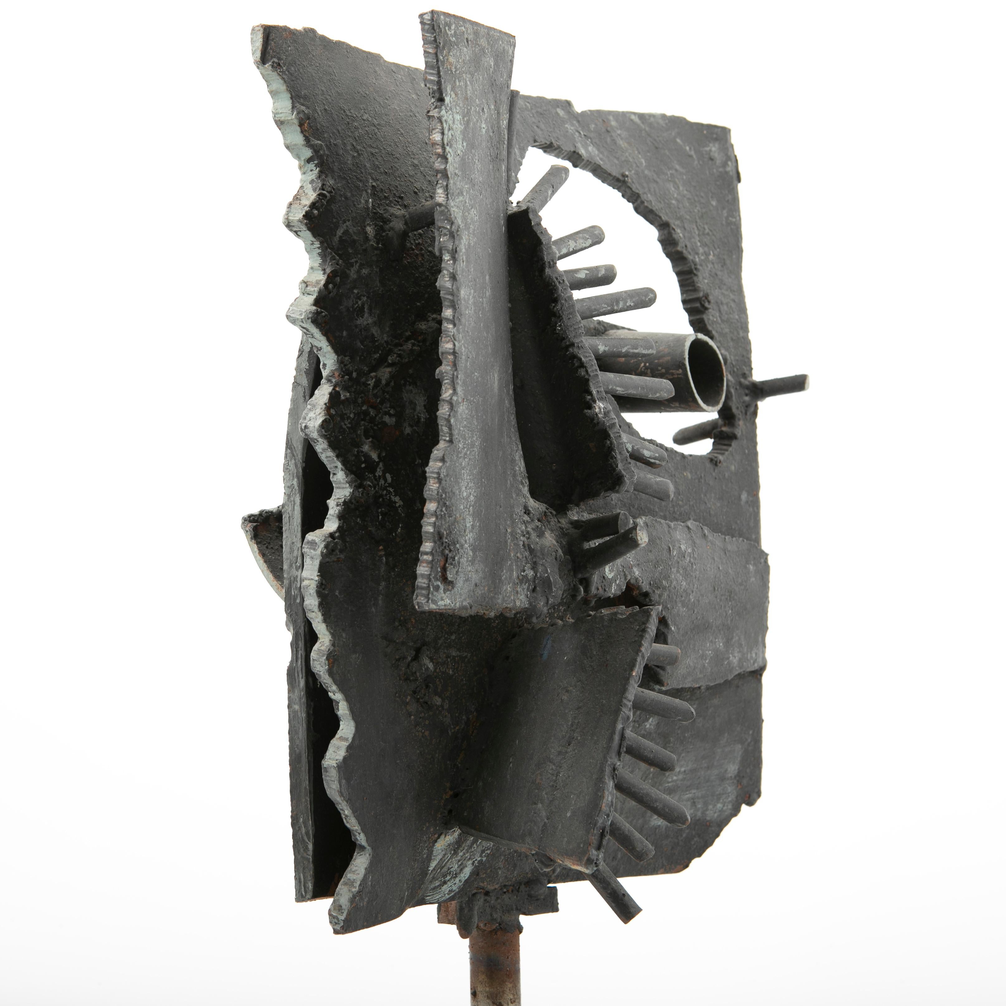 Iron Sculpture by Flemming Rodian For Sale