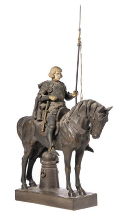 Sculpture by Friedrich Goldscheider (1845-1897) Austrian, 19th Century H: 119cm