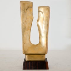 Escultura de Gérard Koch, fechada en 1987