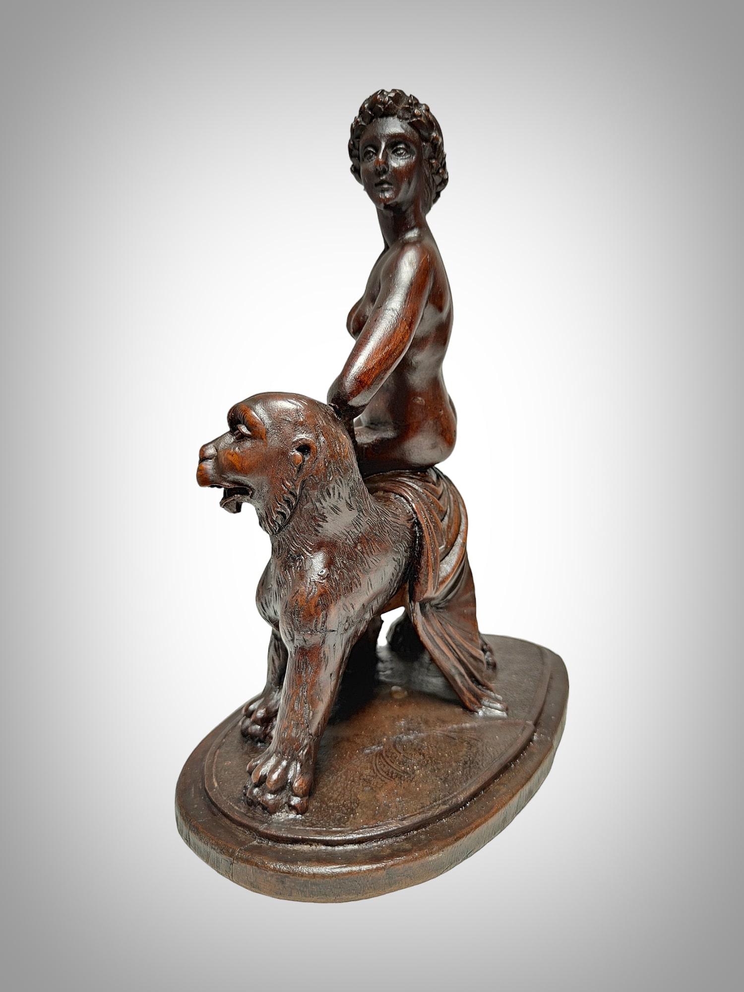 Skulptur von Johann Heinrich von Dannecker „Ariadne auf dem Panther“ (Mittleres 19. Jahrhundert) im Angebot