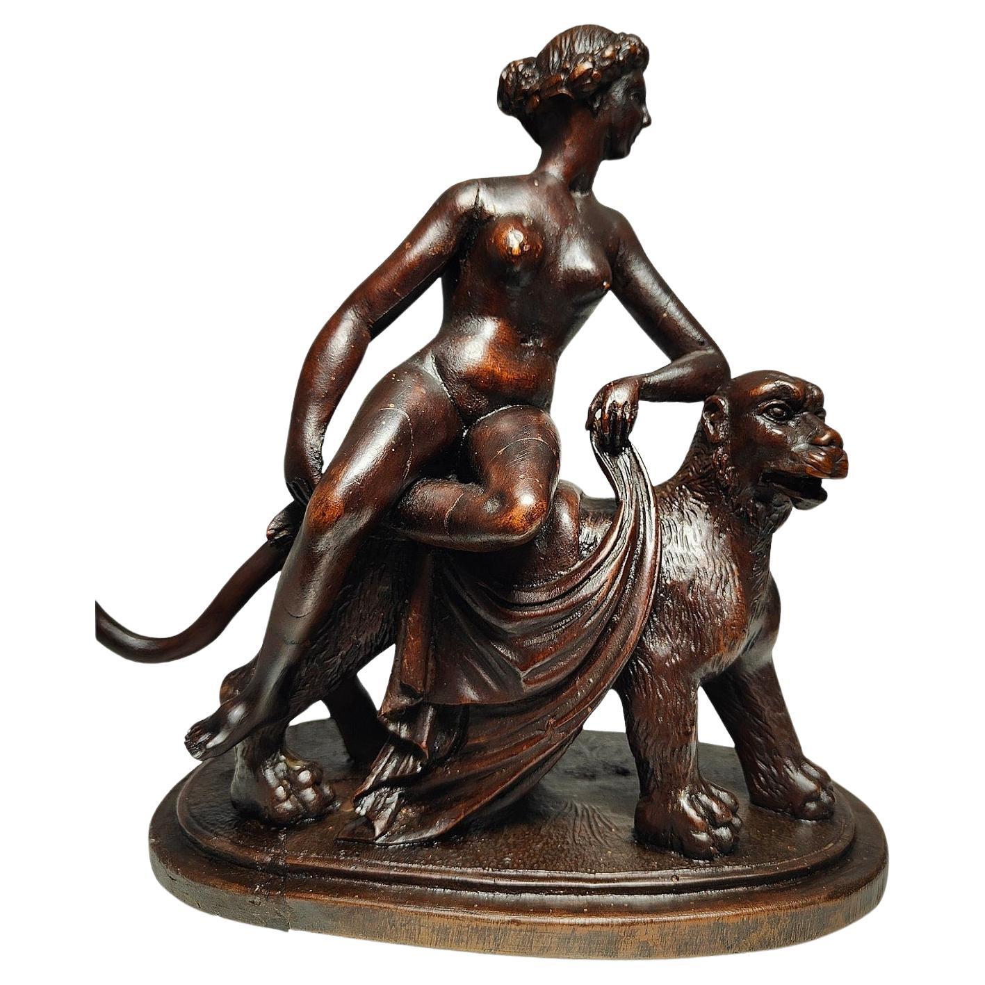 Sculpture by Johann Heinrich von Dannecker "Ariadne on the Panther" For Sale