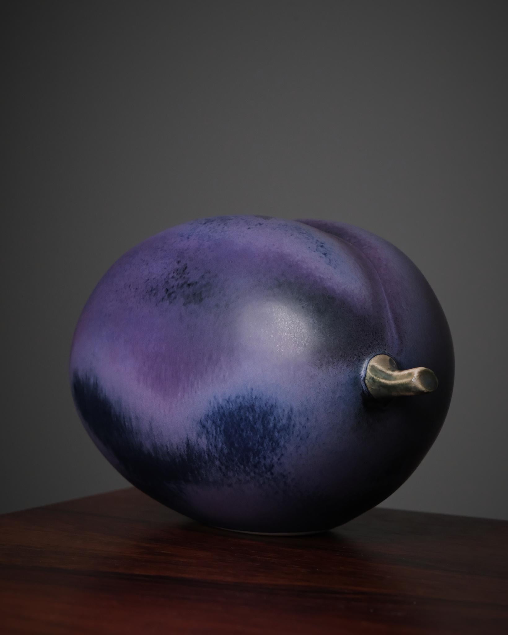 Sculpture de Kerstin Hörnlund pour Rörstrand, Suède, années 1970 Bon état - En vente à Eskilstuna, SE