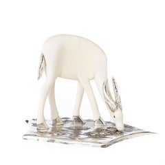 Sculpture by LUIZ FERREIRA (1909-1994) - Silver and noble material