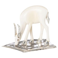 Sculpture by LUIZ FERREIRA (1909-1994) - Silver and noble material