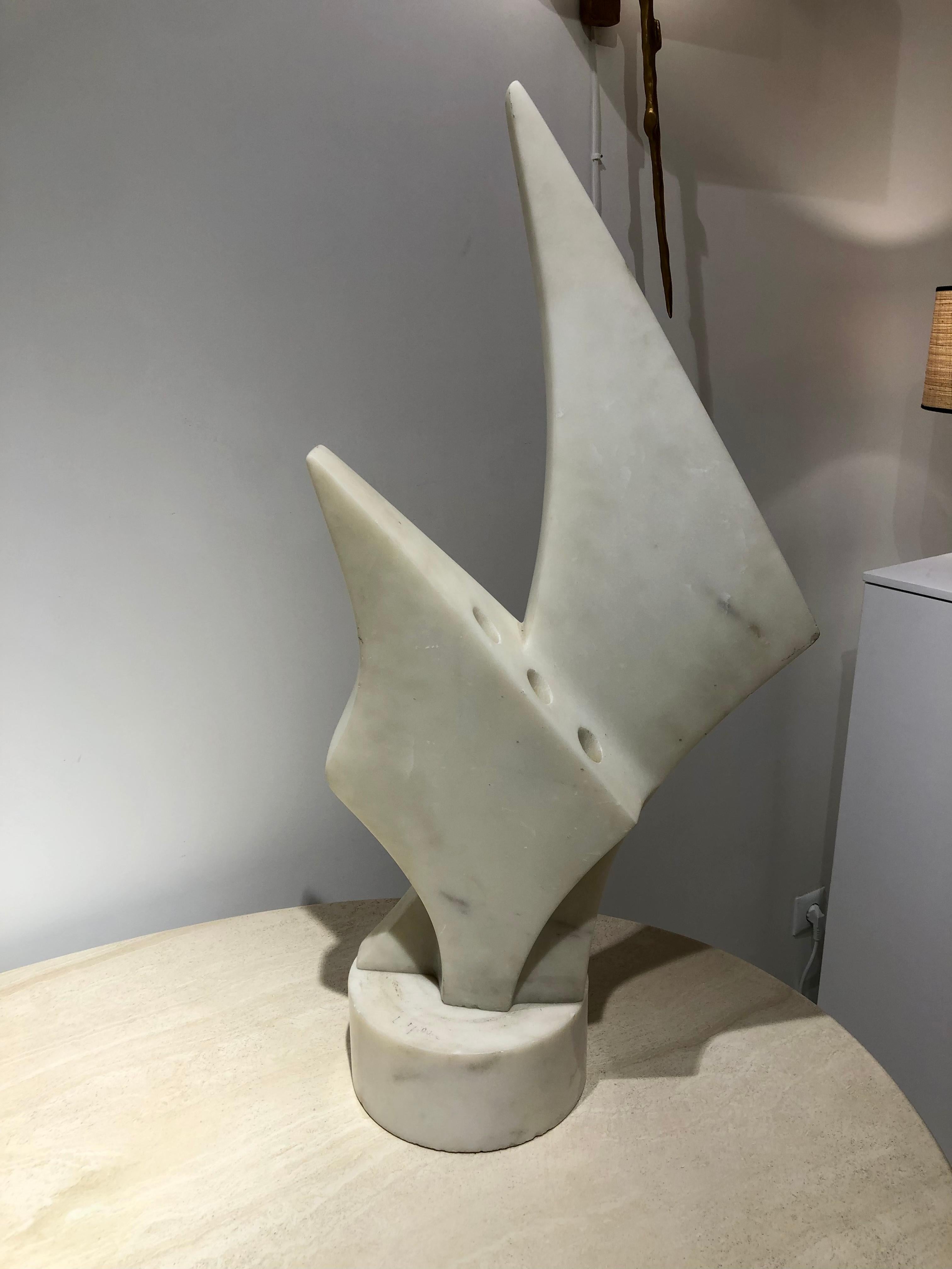 Sculpture by Luiza Miller
Carrara marble from 1970.