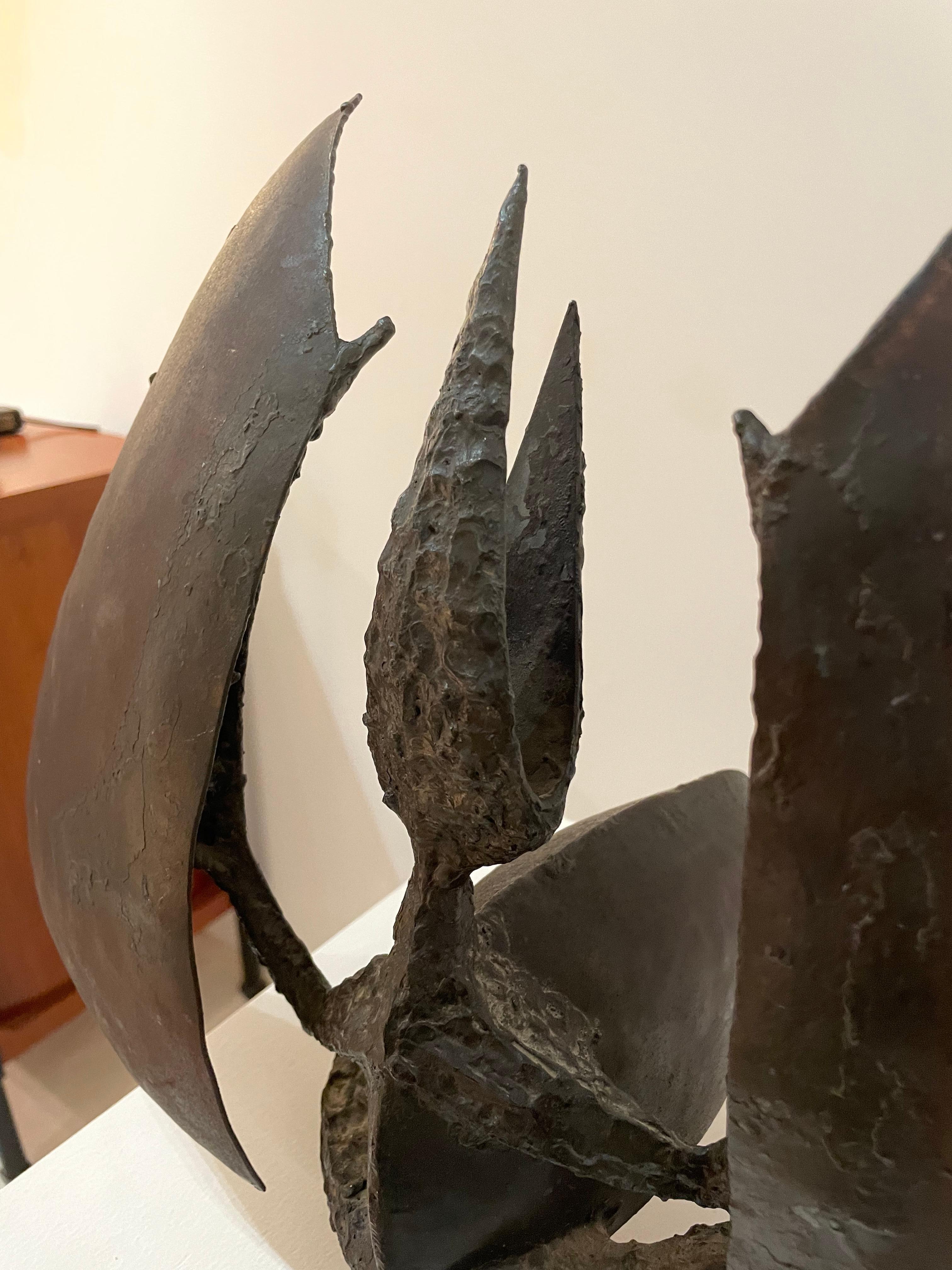 Iron Sculpture by Michel Anasse