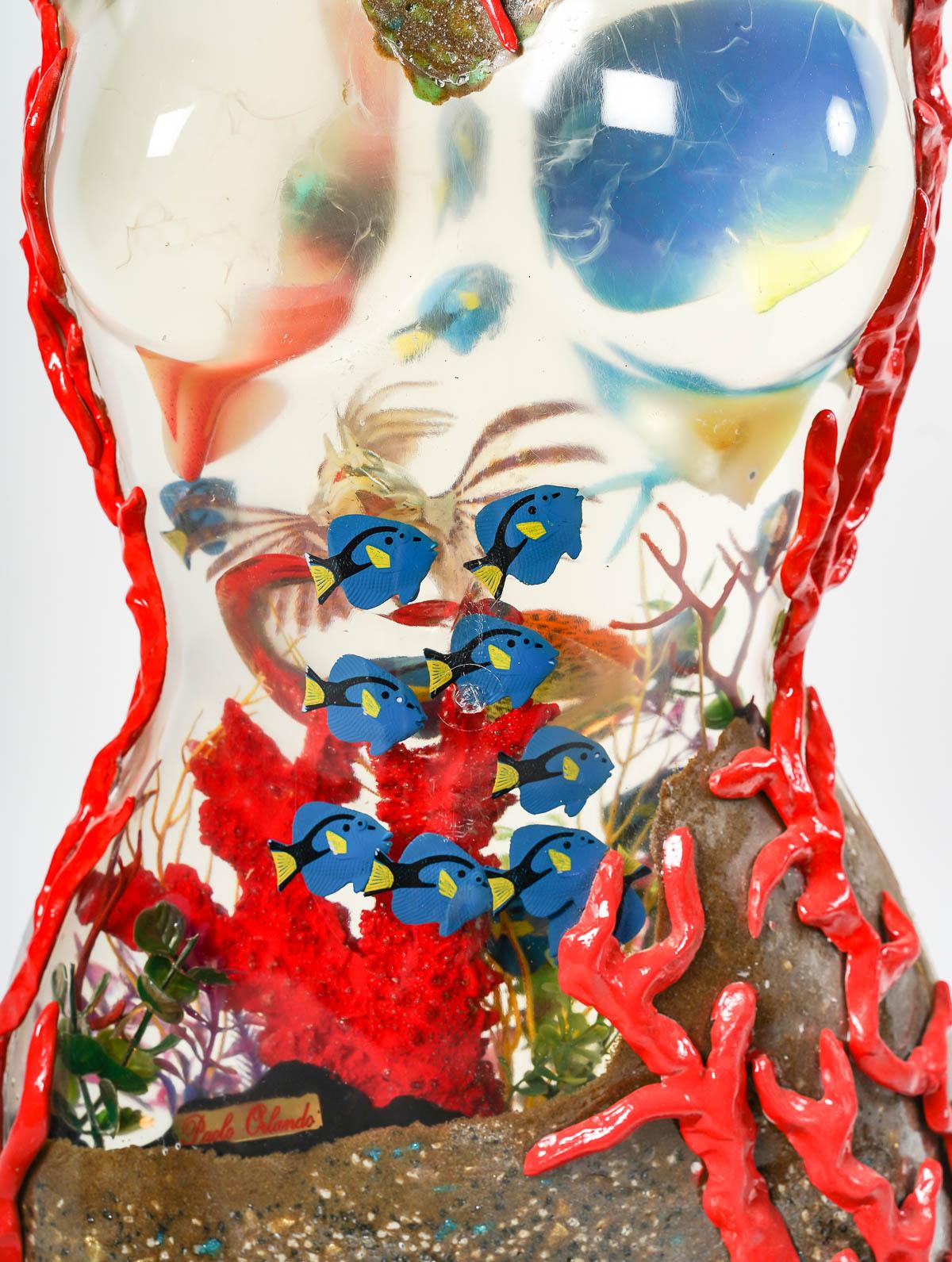 Resin Sculpture by Paolo Orlando, Title: 
