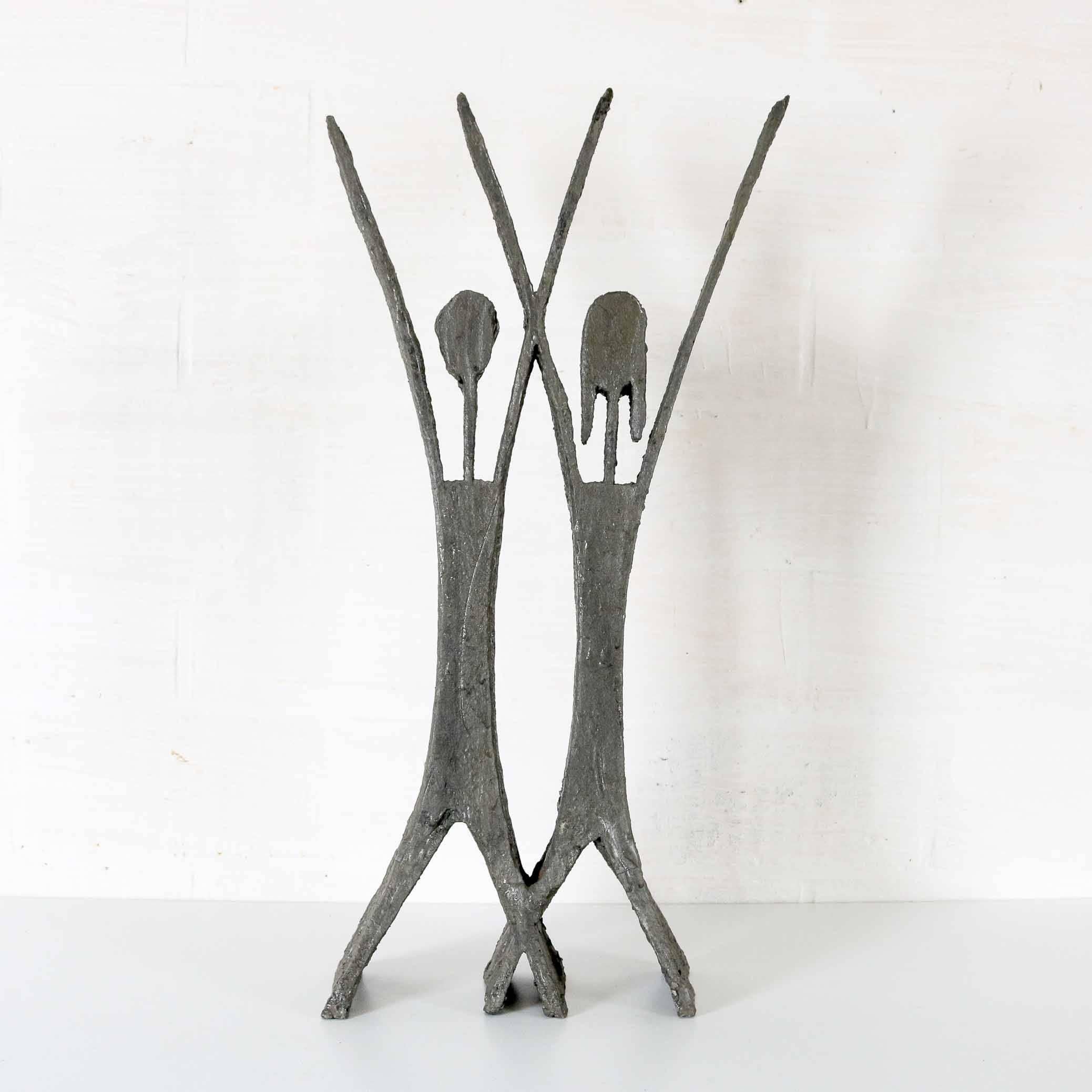 Mid-Century Modern Sculpture by Pia Manu For Sale