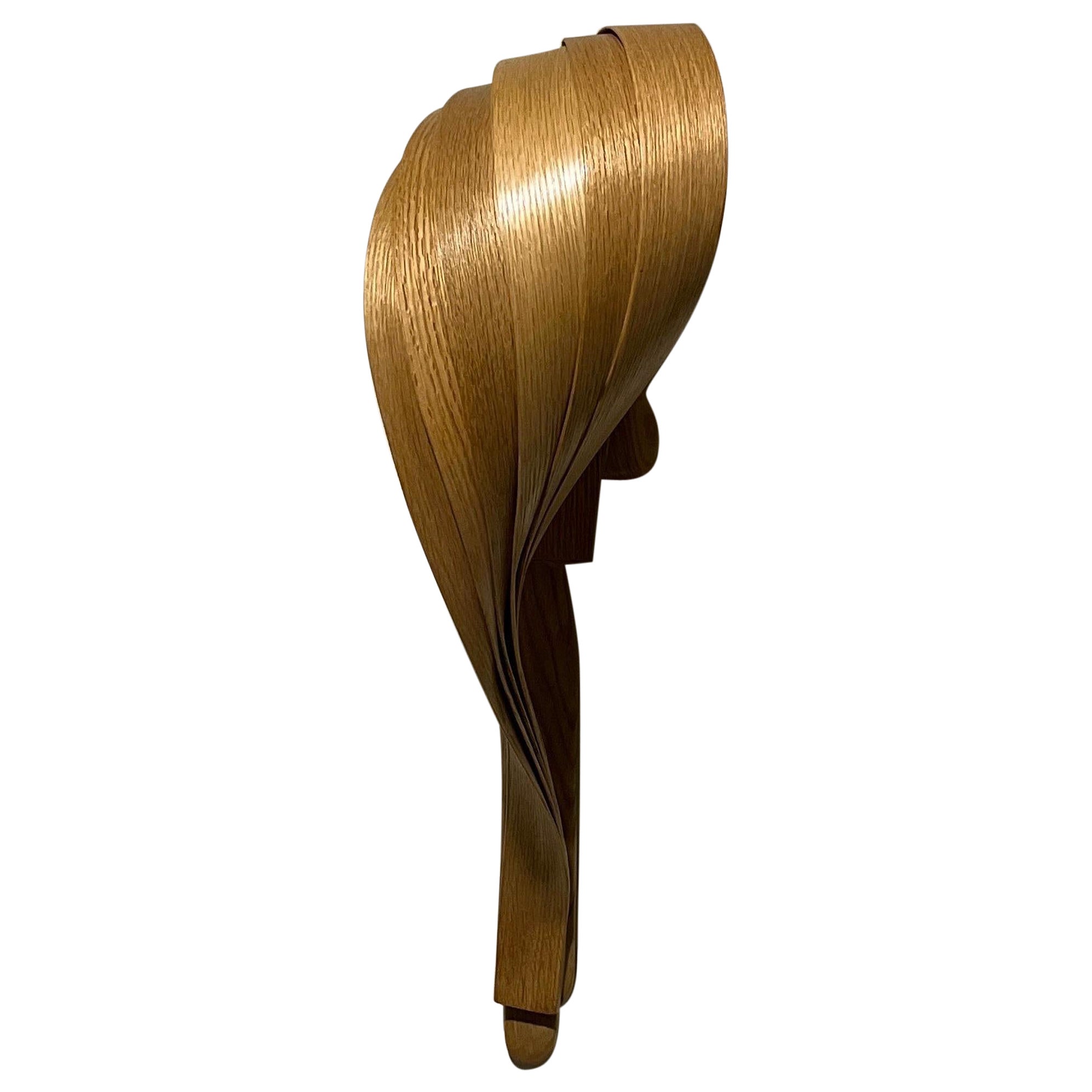 Sculpture by Raka Studio in Ash Wood, Form 001