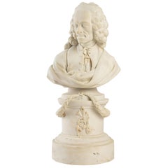 Sculpture by Voltaire in Biscuit
