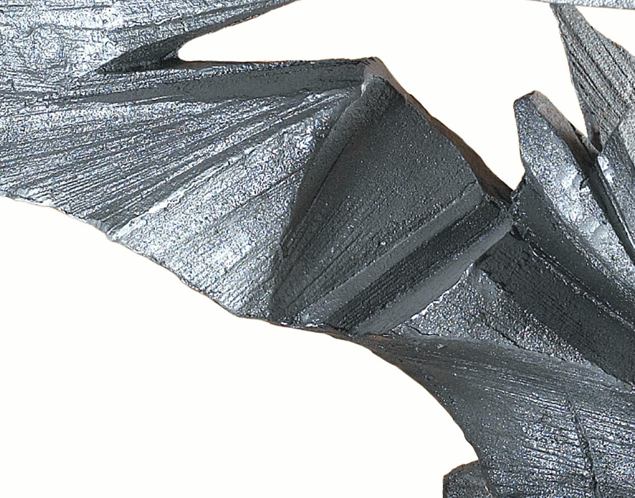 Mesa Cocktail Escultural de Aluminio Fundido - Mesa Ansel Brutalista en venta