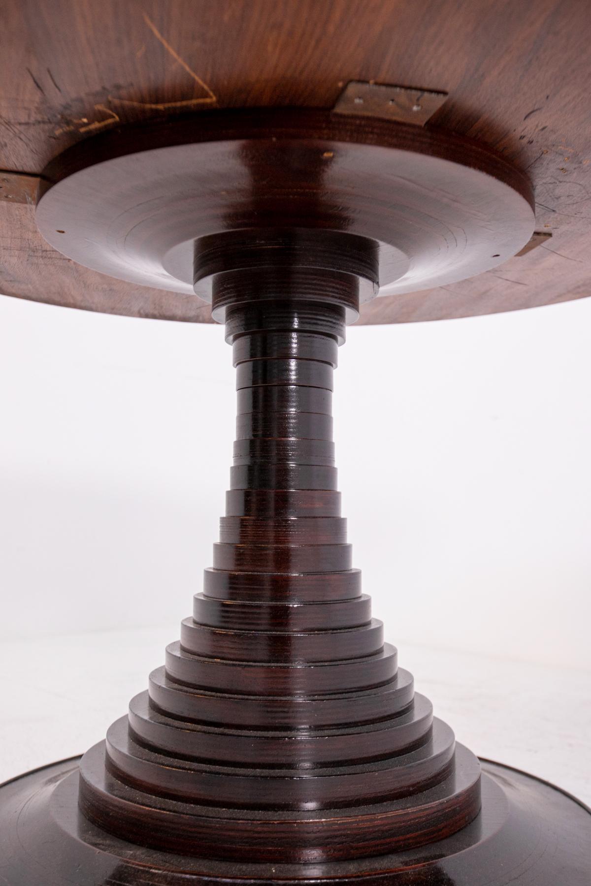 Wood Sculpture Center Table by Carlo de Carli for Sormani, 1963