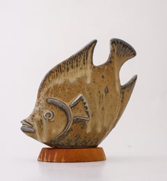 Skulptur Keramischer Fisch - Gunnar Nylund - Rörstrand