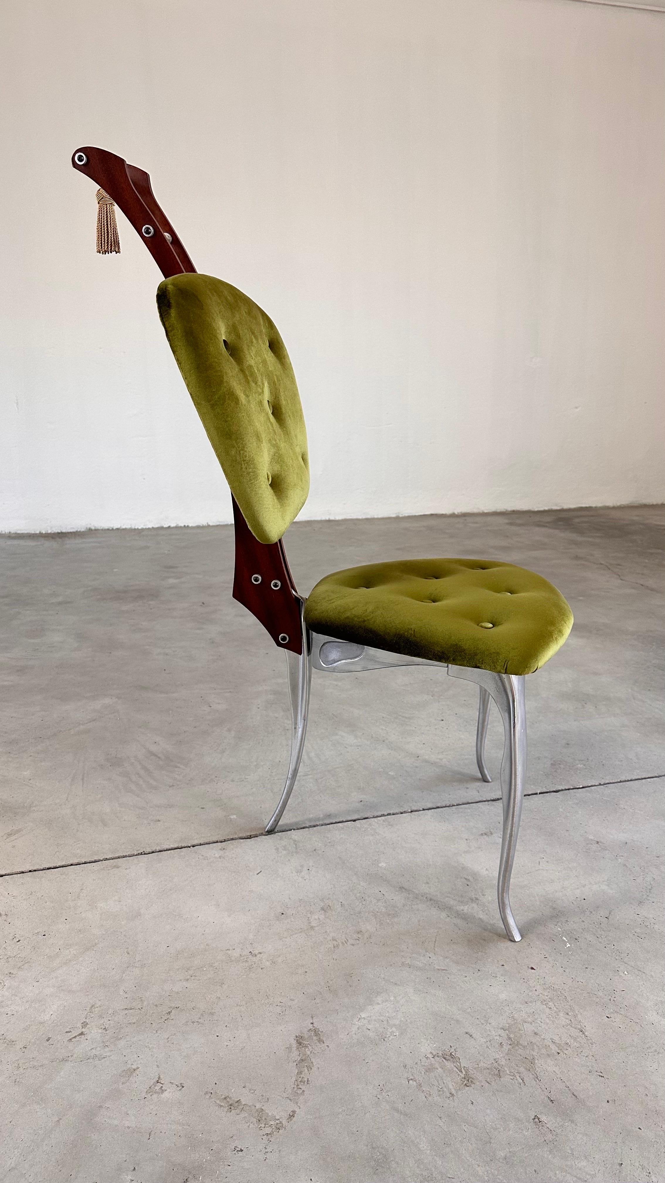 Aluminum Sculpture Chair 