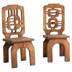 Sculpture Chairs by Francesco Pasinato