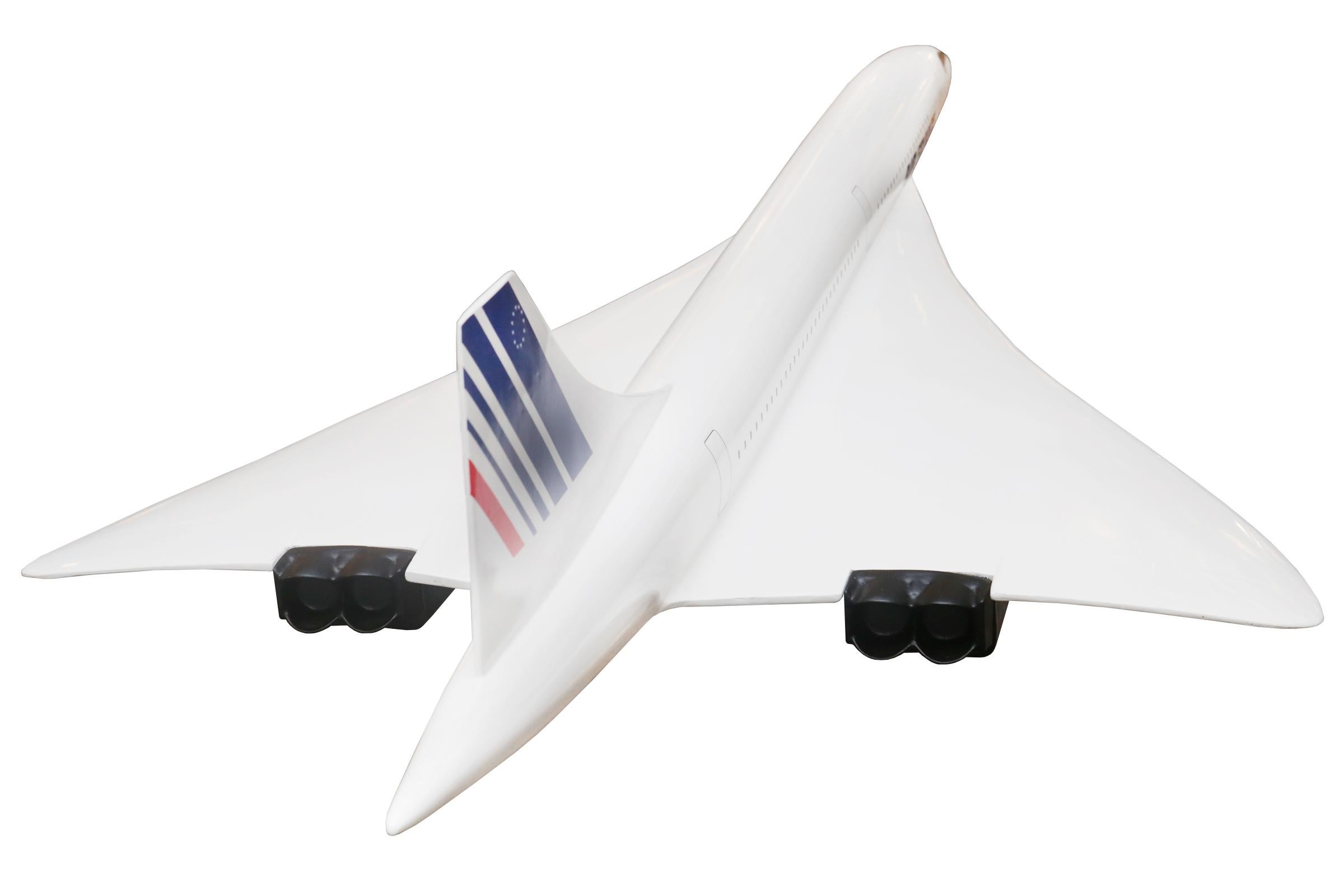 Resin Sculpture Concorde Model Scale 1/36