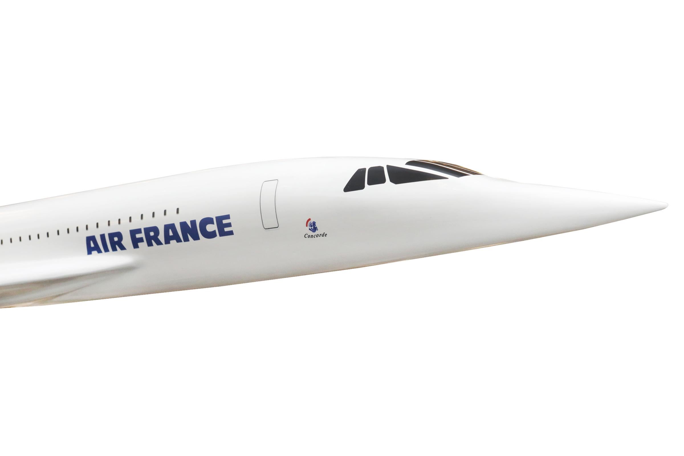 Sculpture Concorde Modèle réduit 1/36 Excellent état à Paris, FR