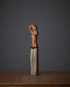 Scultura progettata da Stig Lindberg per lo Studio A di Gustavsberg, Svezia, anni '40.