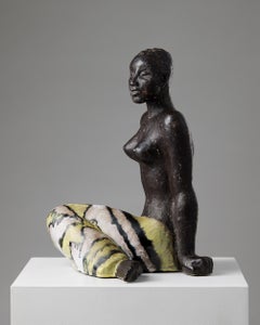 Sculpture designed by Vicke Lindstrand, for Uppsala Ekeby, Sweden, 1947-1948.