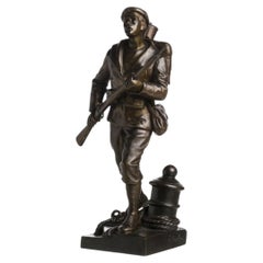 Skulptur – Emile Joseph Nester Carlier – Soldat