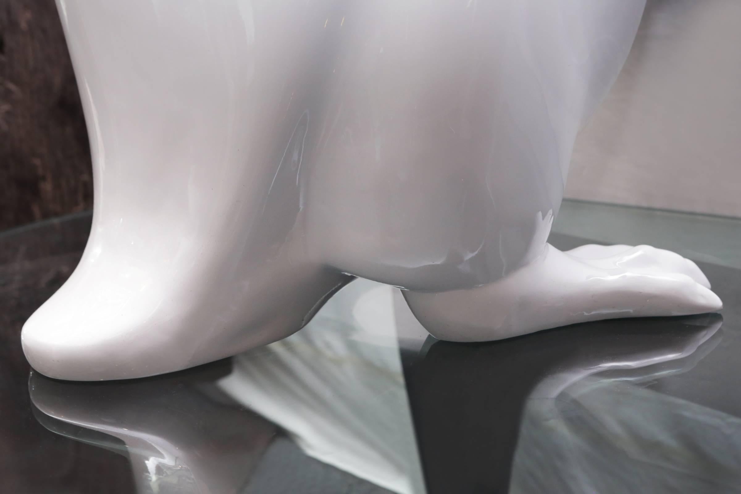 Sculpture empereur Penguin set of 2 en vente 3