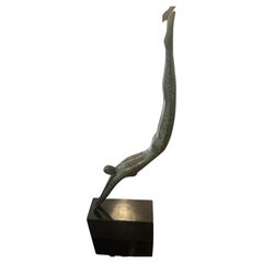 Sculpture en bronze "Diver 3" petit modèle