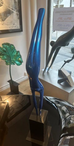 Sculpture en bronze "Diver"