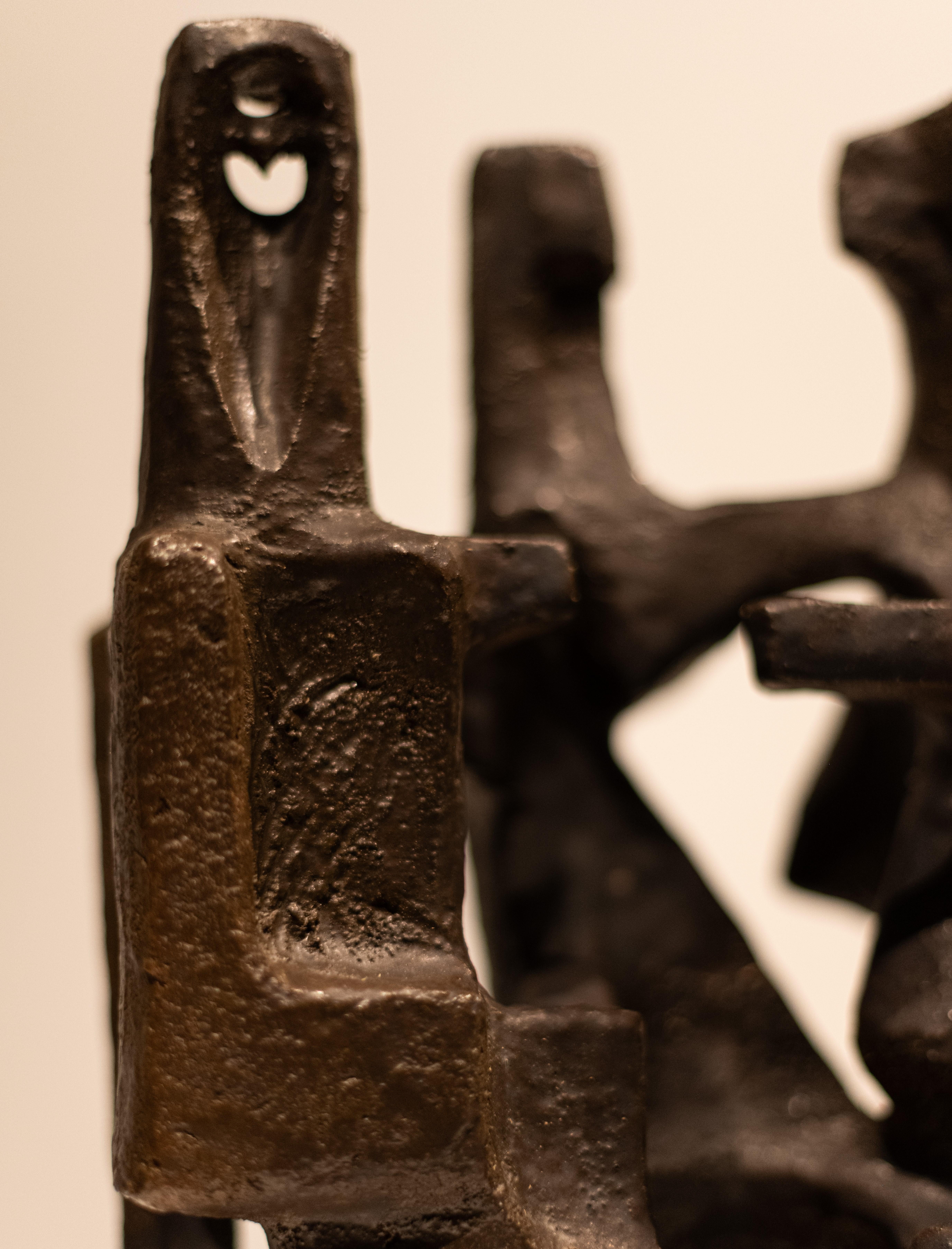 European Sculpture en céramique anthropomorphique vers 1950