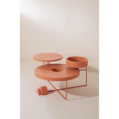 Laquered Metal Brutante F Table by Sofia Alvarado