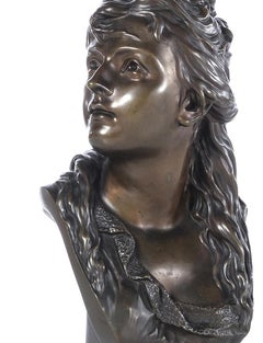 Sculpture - Female bust 'Paul Pilate Bruscelles'