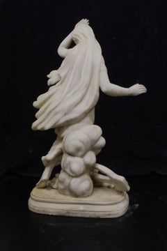 Sculpture, Female figure with lyre