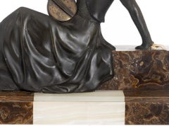 Sculpture - Female figure with viola