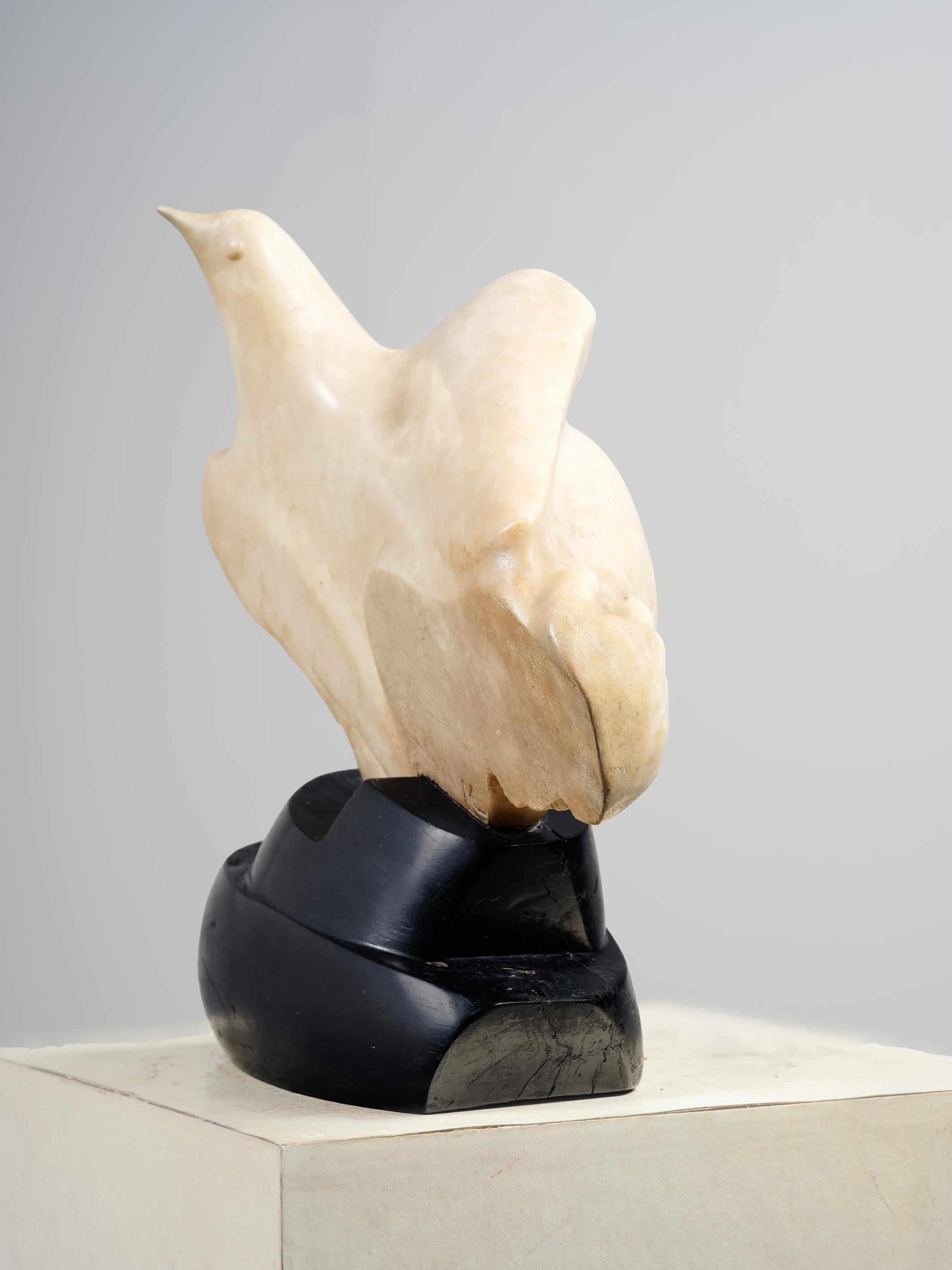 Sculpture figurative Maurice Lambert, Albâtre (Geschnitzt) im Angebot
