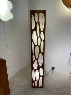 Sculpture floor lamp 70s