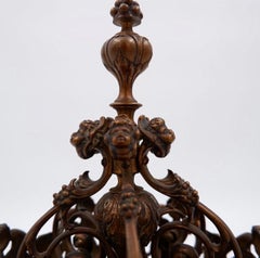 Mid-Century Bronze Abstract Sculpture in Belle Époque Style, 31.5 cm