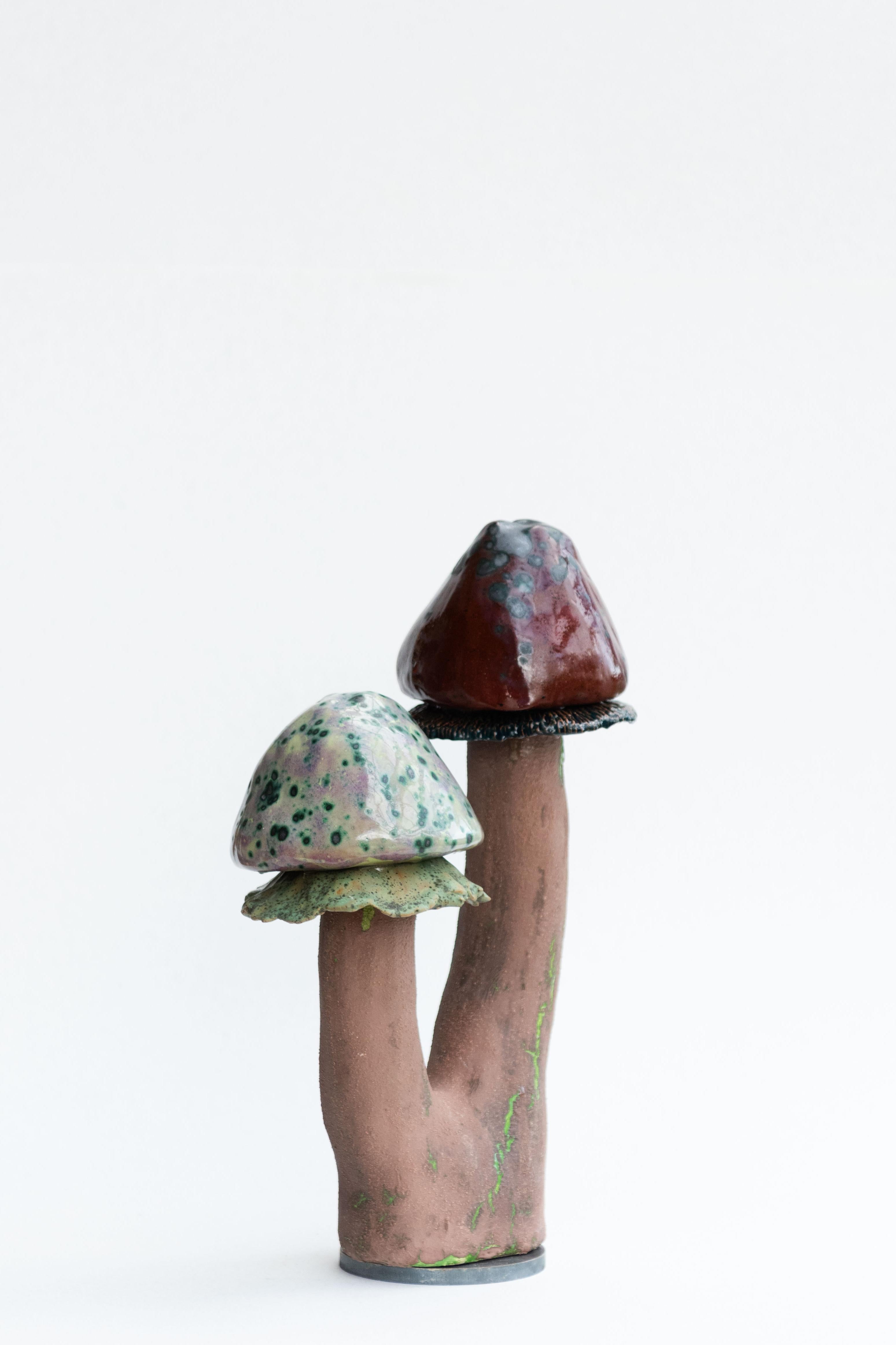 Italiano Scultura Fungui 16 di Zanellazine Ceramics in vendita