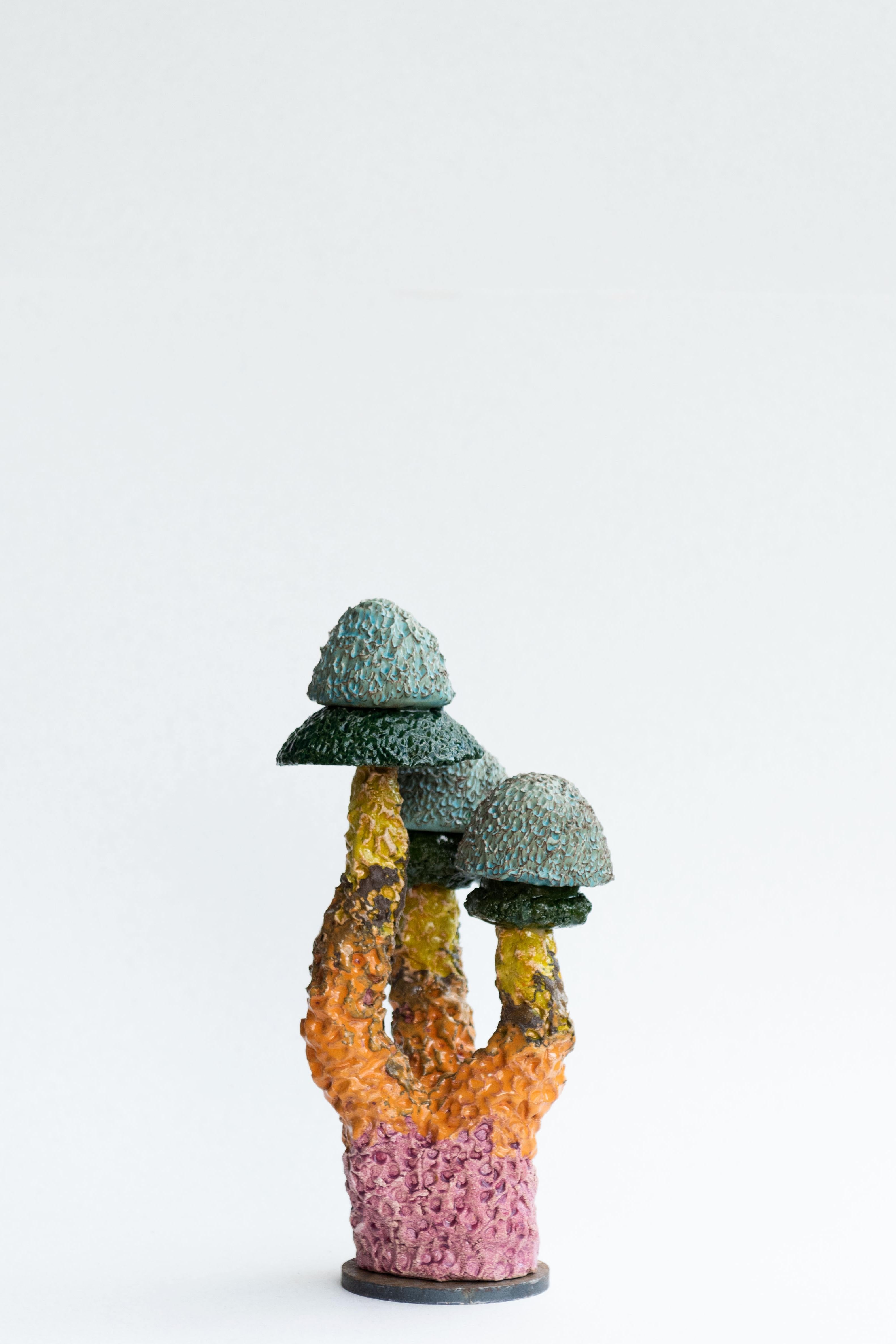 Postmoderno Scultura FUNGHI 19 di Zanellazine Ceramics in vendita