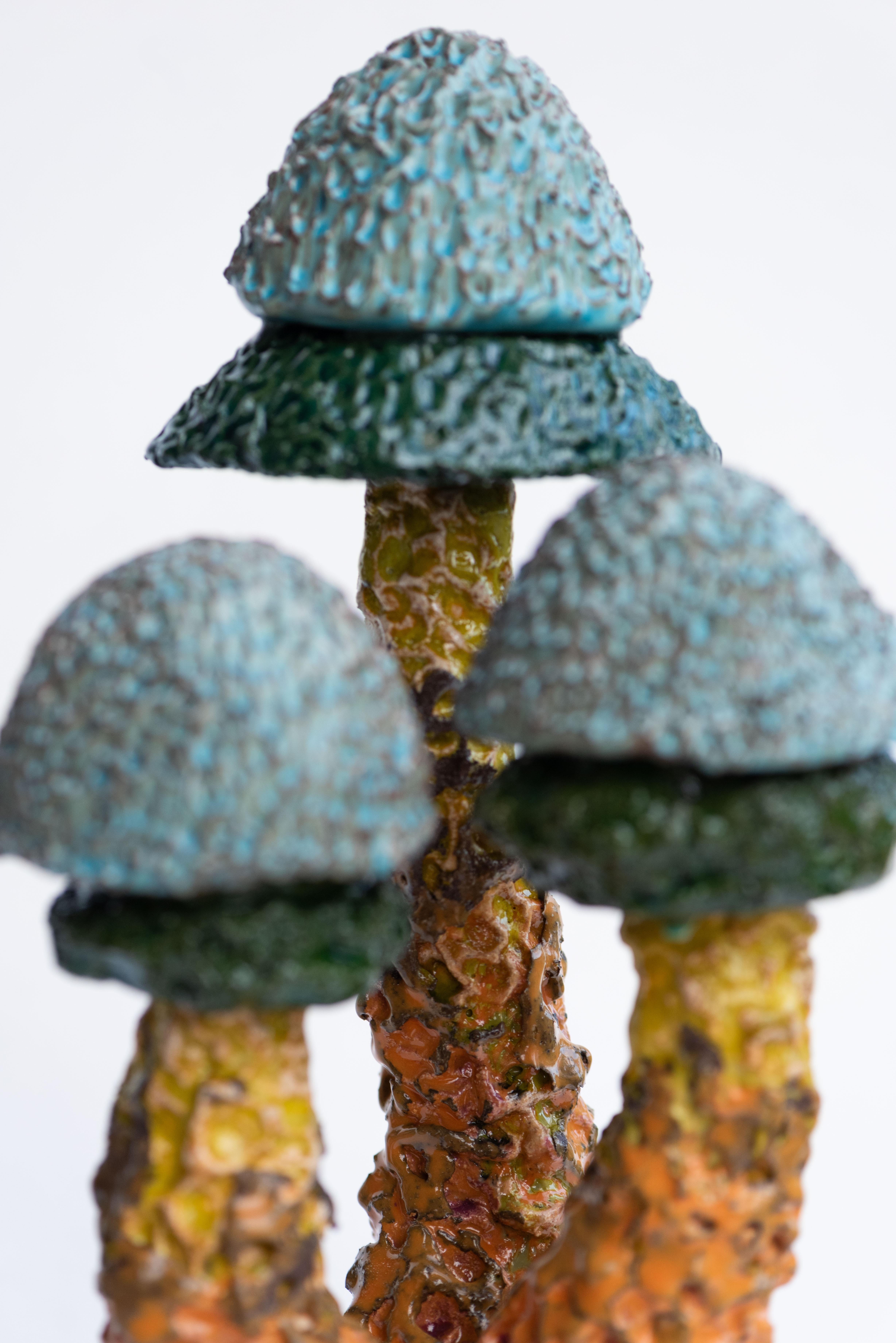 XXI secolo e contemporaneo Scultura FUNGHI 19 di Zanellazine Ceramics in vendita
