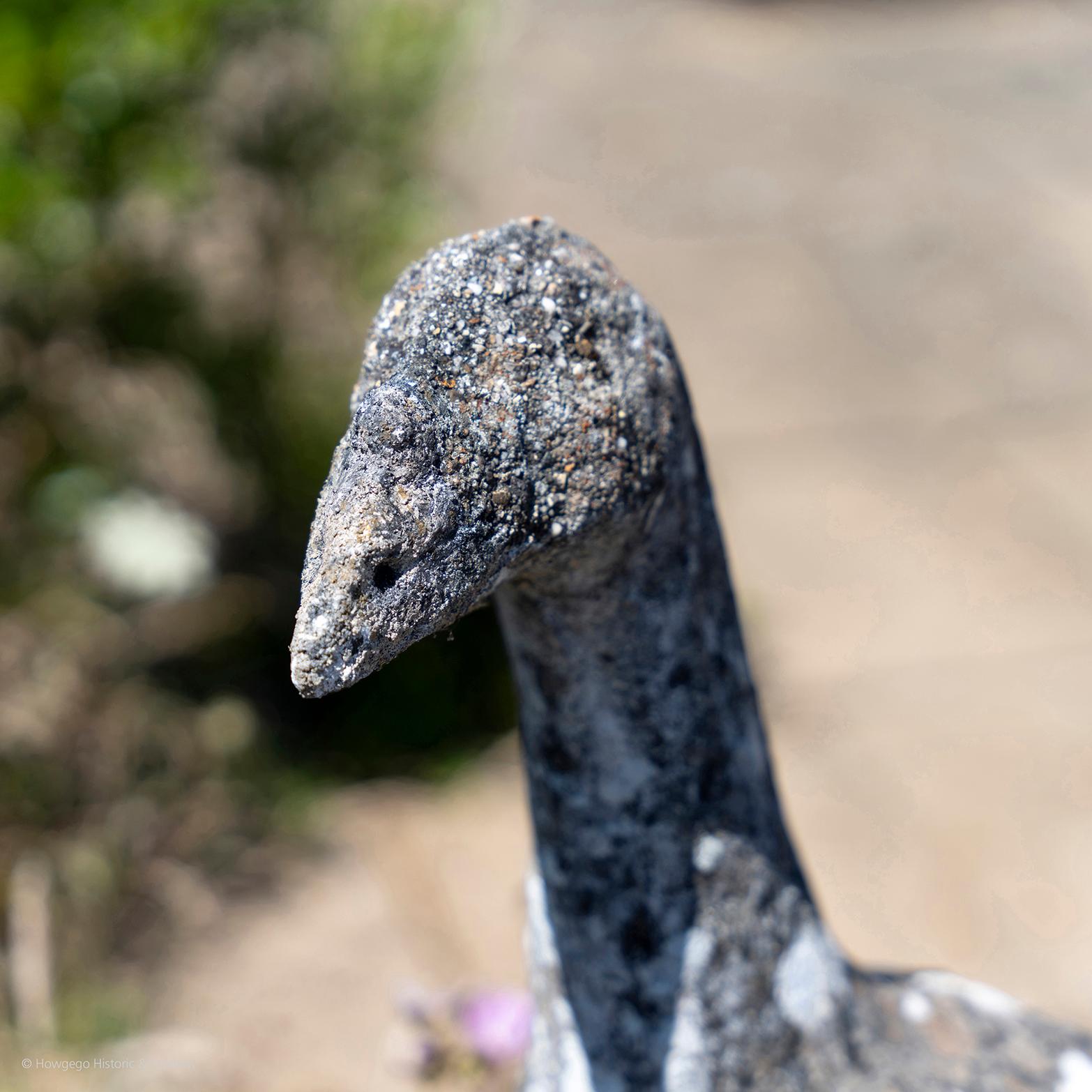 English Sculpture Goose Composite For Sale