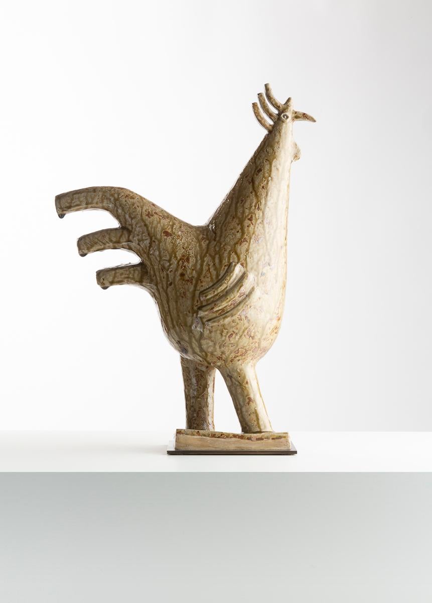 Scultura Grand Coq di Jean and Jacqueline Lerat In condizioni buone in vendita a LAMBLORE, FR