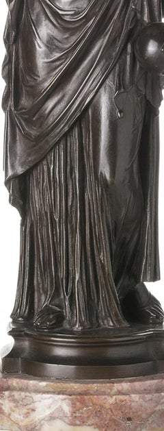 Sculpture - Greek goddess; in bronze